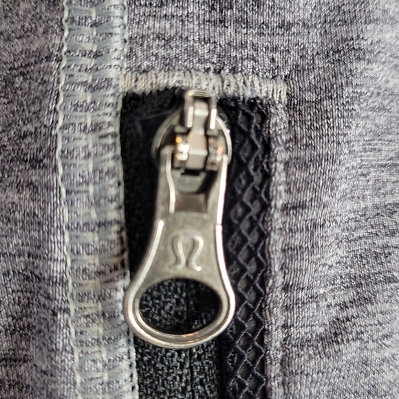 Lululemon Inspire 7/8 Tight Gray Zip Pockets 6 - Picture 6 of 12